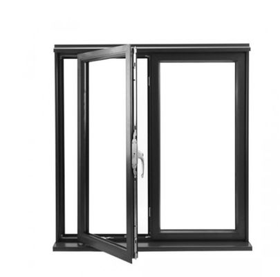 AS2047 Aluminum Swing Windows , Hurricane Resistant Windows Electrophoresis